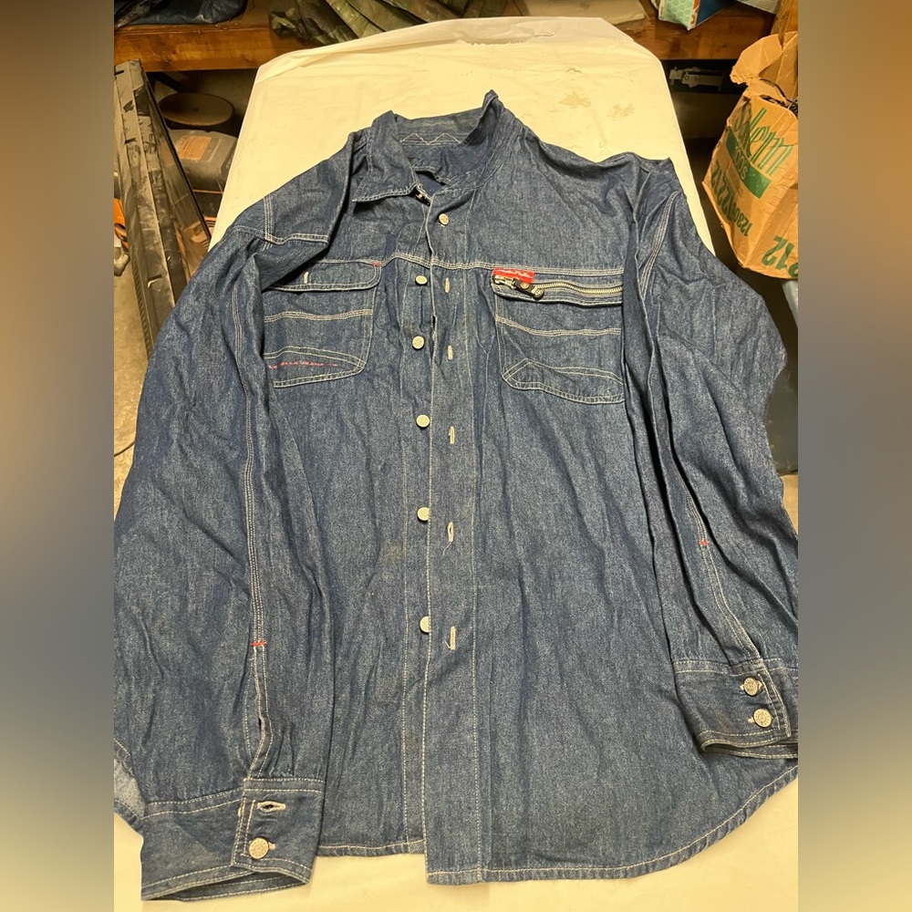 Pelle Pelle Denim Jacket Size Xxl